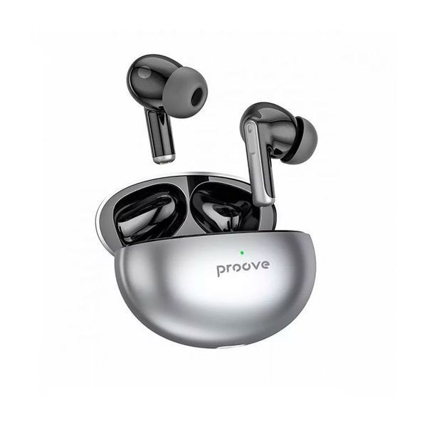 Бездротові навушники Proove Thunder Buds TWS with ANC (TWTB00010003) Gray 284182 фото