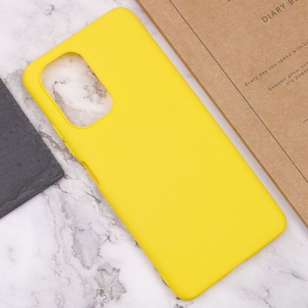 Силіконовий чохол Candy для Xiaomi Redmi Note 10 / Note 10s Жовтий 206878 фото