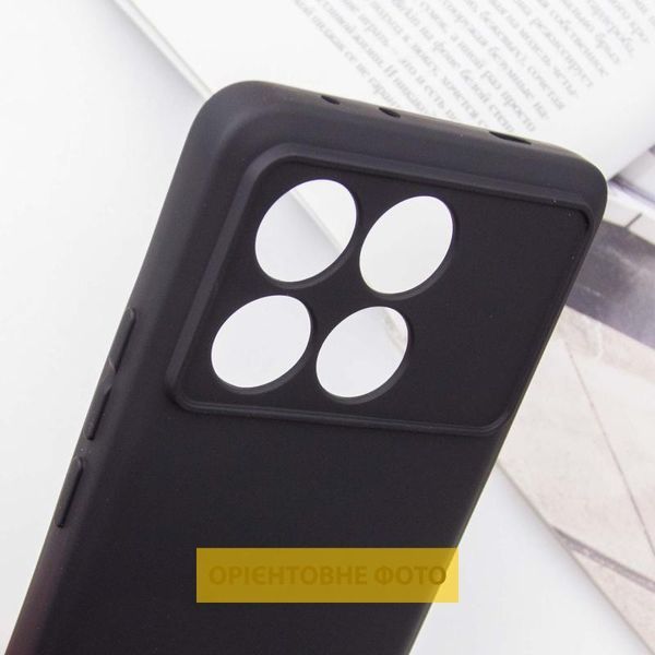 Чохол TPU GETMAN Liquid Silk Full Camera для Xiaomi Poco X6 / Note 13 Pro 5G Чорний / Black 404118 фото