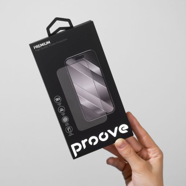 Захисне скло iPhone 15 Pro Max Proove Premium (PGPPMI15PM01) black 338218 фото