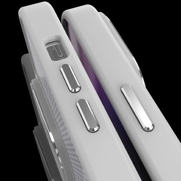 Чохол TPU+PC Carbon Mirage with MagSafe для Apple iPhone 16 Pro Max (6.9") Grey 376519 фото