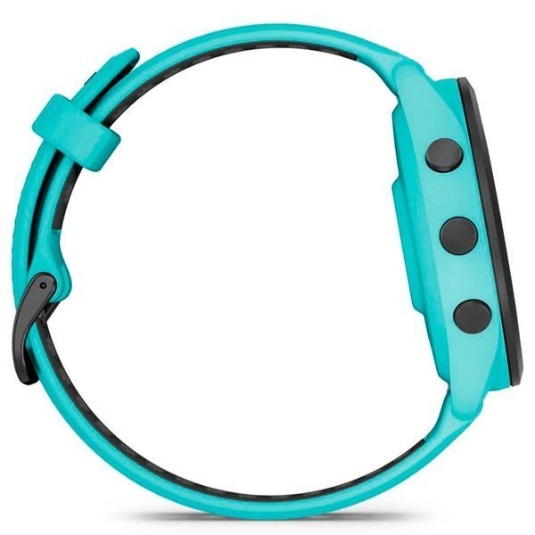 Смарт-годинник Garmin Forerunner 265 Black Bezel w. Aqua Case and Aqua/Black Silicone Band (010-02810-02,010-02810-12) 287739 фото