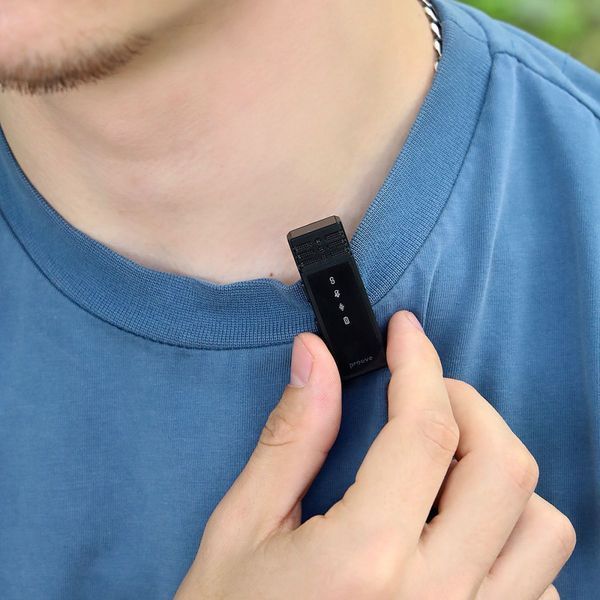 Бездротовий петличний мікрофон Proove Record Lightning (PMRC00010102) Black 323392 фото