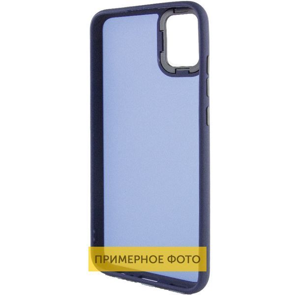 Чохол TPU+PC Lyon Frosted для Samsung Galaxy A50 (A505F) / A50s / A30s Navy Blue 282013 фото