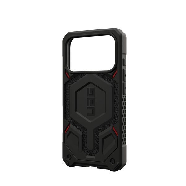 Чохол-накладка iPhone 17 Pro UAG Monarch Pro MagSafe, Kevlar Black (114513113940) 393854 фото