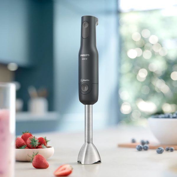 Блендер PHILIPS заглибний Series 1000, 500Вт, чаша-500мл, чорний 392847 фото