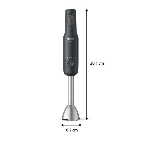 Блендер PHILIPS заглибний Series 1000, 500Вт, чаша-500мл, чорний 392847 фото