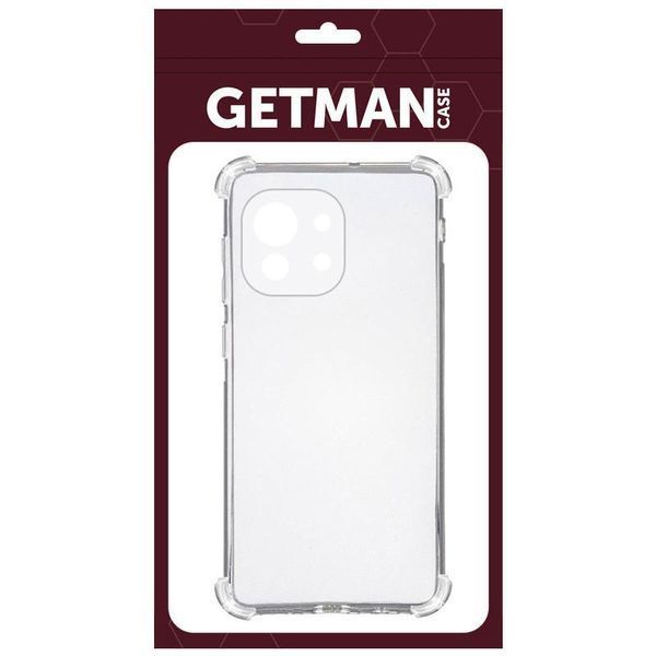 TPU чохол GETMAN Ease logo посилені кути Full Camera для Xiaomi 17 Безбарвний (прозорий) 404753 фото