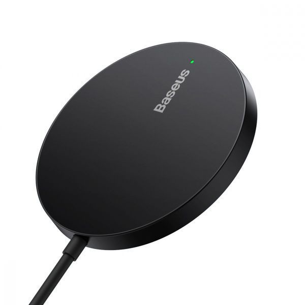 Бездротовий зарядний пристрій Baseus Simple Mini3 Magnetic Wireless Charger 15W (CCJJ040205) Purple 272647 фото