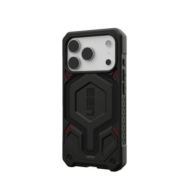 Чохол-накладка iPhone 17 Pro UAG Monarch Pro MagSafe, Kevlar Black (114513113940) 393854 фото
