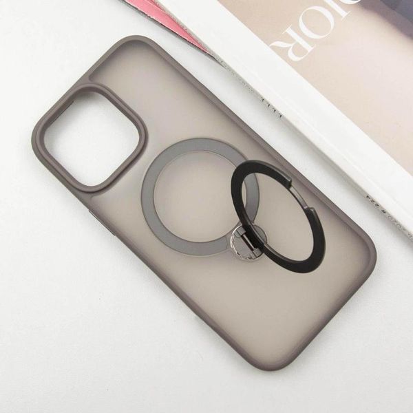 Чохол Ummi Colorful with MagSafe HQ Ring для Apple iPhone 15 Pro Max (6.7") Grey 402097 фото