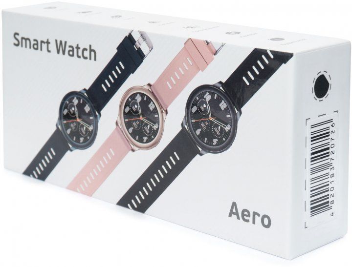 Смарт-годинник GLOBEX Smart Watch Aero Black 217473 фото