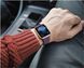 Ремінець Silicone-steel buckle для Apple Watch 42/44/45mm Purple 264627 фото 4