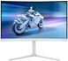 Монiтор TFT PHILIPS 27" Evnia 27M2C5201L/00 VA Curved 180Hz HDMI DP Ambiglow White 324045 фото 1