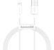 Кабель Baseus Superior Series Fast Charging Data USB кабель USB To IP 2.4 A 1.5 М (CALYS-B02) White 252292 фото 1