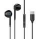 Дротові навушники Proove Scape C3 (Type-C) (WESC00002001) Black 341621 фото 1