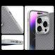 Чохол TPU+PC Carbon Mirage with MagSafe для Apple iPhone 16 Pro Max (6.9") Grey 376519 фото 6