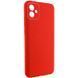 Чохол TPU GETMAN Liquid Silk Full Camera для Samsung Galaxy A06 Червоний / Red 323940 фото 7
