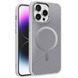 Чохол TPU+PC Carbon Mirage with MagSafe для Apple iPhone 16 Pro Max (6.9") Grey 376519 фото 1