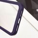 TPU чохол Transparent + Colour 1,5mm для Apple iPhone 15 (6.1") Purple 296094 фото 6