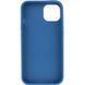 TPU чохол Bonbon Metal Style для Apple iPhone 14 (6.1") Синій / Denim Blue 257161 фото 3