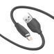 Кабель Baseus Jelly Liquid Silica Gel Fast Charging Data USB кабель USB - Lightning IP 2.4A 1.2m (CAGD000001) Black 260551 фото 5