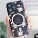 TPU+PC чохол Secret Garden with MagSafe для Apple iPhone 14 Pro (6.1") Black 260154 фото 2