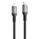 Кабель Proove ReGen Silicone Type-C To Lightning 27W (2m) (CCRS60002121) Black 316297 фото 1