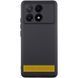 Чохол TPU GETMAN Liquid Silk Full Camera для Xiaomi Poco X6 / Note 13 Pro 5G Чорний / Black 404118 фото 1