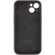 Чохол Silicone Case Full Camera Protective (AA) для Apple iPhone 15 (6.1") Чорний / Black 280151 фото 2