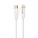 Кабель Proove Jelly Silicone Type-C to Lightning 27W (1m) (CCJS27002102) White 286742 фото 1