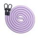 Чохол TPU Transparent with Straps для Apple iPhone 14 Pro (6.1") Light Purple 312921 фото 2