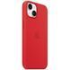 Чохол-накладка Apple iPhone 14 Silicone Case with MagSafe - (PRODUCT)RED (MPRW3) 256009 фото 3