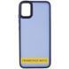 Чохол TPU+PC Lyon Frosted для Samsung Galaxy A50 (A505F) / A50s / A30s Navy Blue 282013 фото 2