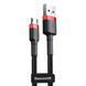 Кабель Baseus Cafule MicroUSB (CAMKLF-C91) Black/Red 2m 190187 фото 2
