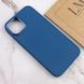TPU чохол Bonbon Metal Style для Apple iPhone 14 (6.1") Синій / Denim Blue 257161 фото 4