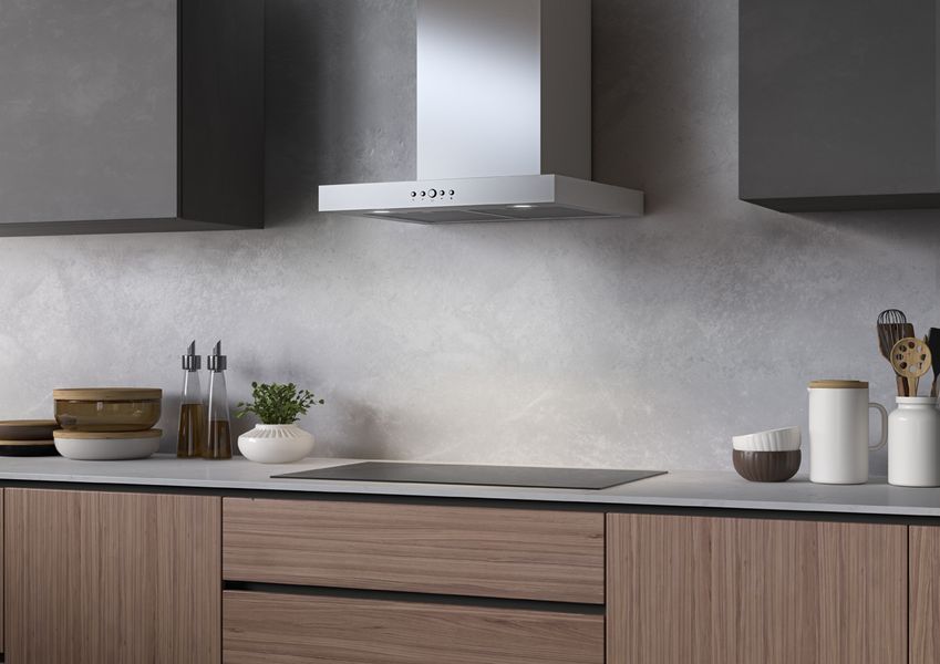 Витяжка Faber Т-подібна, 60см, 1180м.куб/год, TSP X A60 2LS, нерж 373509 фото