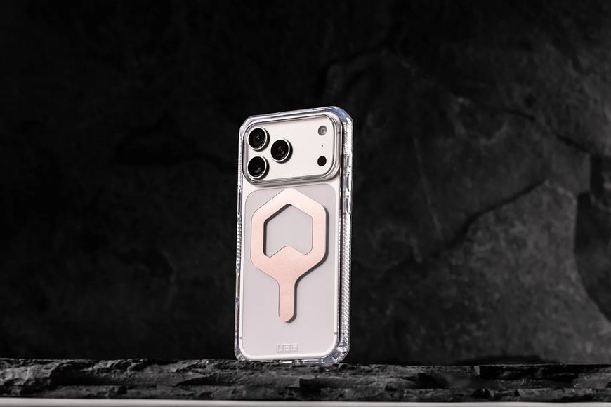 Чохол UAG для iPhone 17 Pro Max, Plyo MagSafe, Ice/Rose Gold (114530114348) 402329 фото