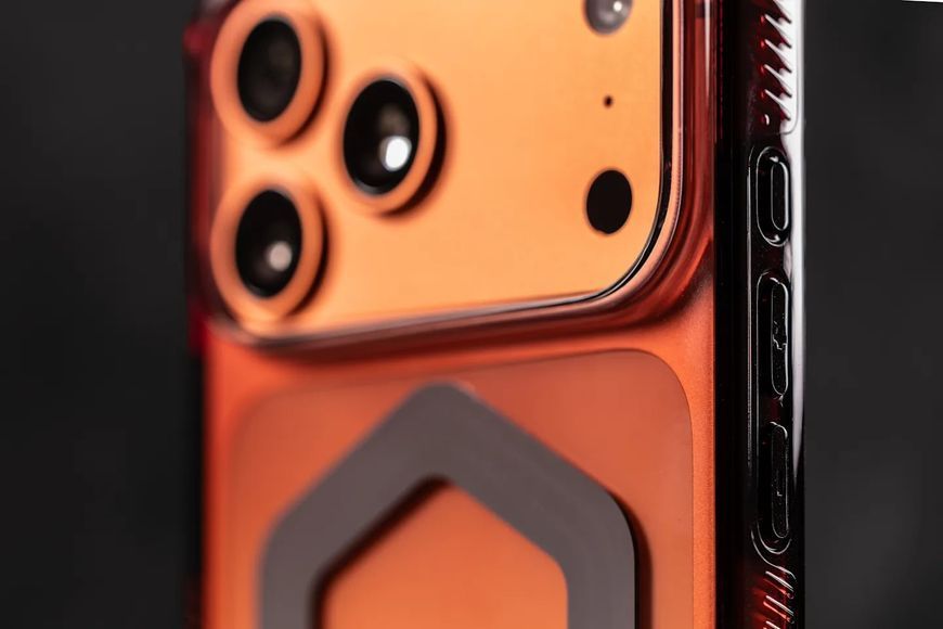 Чохол UAG для iPhone 17 Pro Max, Plyo MagSafe, Ice/Rose Gold (114530114348) 402329 фото
