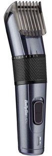 Машинка для стриження Babyliss, мережа+акум., вібраційний мотор, насадок-1, кейс, титан.напил., сірий (E976E) 363127 фото