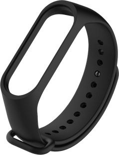 Ремінець для фітнес браслета Xiaomi Mi Band 3/4 Black 124299 фото