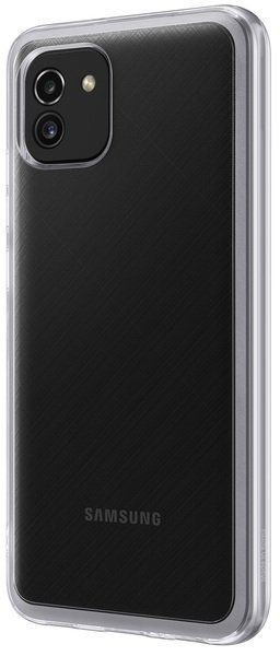 Чохол-накладка Samsung A03 Soft Clear Cover EF-QA035TTEGRU Transparent 240905 фото