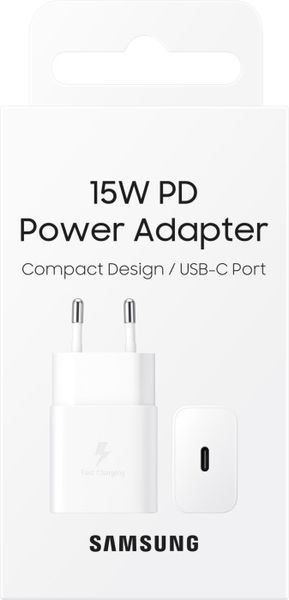 Зарядний Пристрій Samsung 15W EP-T1510NWEGEU PD White 294322 фото