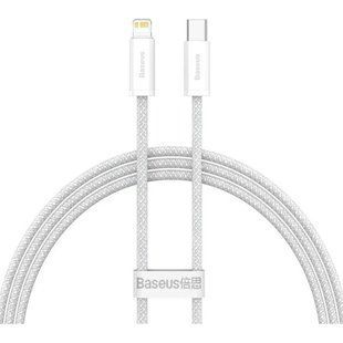 Кабель Baseus Dynamic Series Fast Charging Type-C To IP PD 20W (2m) (CALD000102) White 284907 фото