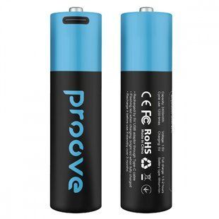 Акумуляторні батареї Proove Compact Energy AA 2 pcs (RBCE26010008) Black 324803 фото