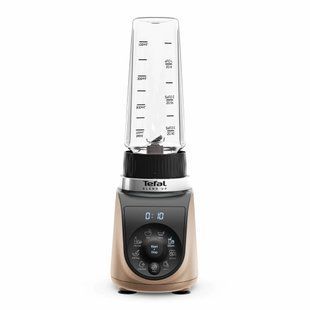 Блендер Tefal стаціонарний Blend UP, 1000Вт, чаша-700мл, тритан, чорно-золотистий (BL190AF0) 366297 фото