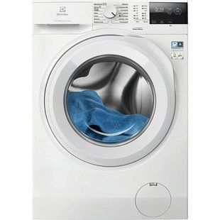 Пральна машина Electrolux фронтальна, 8кг, 1200, A+++, 58см, дисплей, інвертор, білий (EW6F2281U) 375595 фото