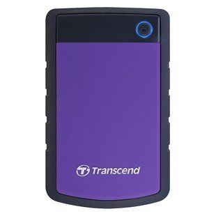 Зовнішній жорсткий диск TRANSCEND 1TB TS1TSJ25H3P Storejet 2.5" H3 Фіолетовий 313134 фото