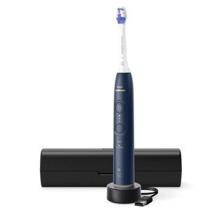 Щітка зубна електр. Philips, Sonicare 6100 Series, 62т. колив/хв, насадок-1, футляр, синій (HX7403/05) 379798 фото