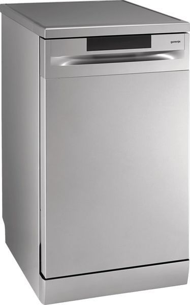 Посудомийна машина Gorenje, 9компл., A++, 45см, дисплей, 2 кошика, AquaStop, сірий (GS520E15S) 374730 фото